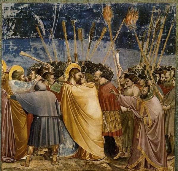 The Arrest of Christ, GIOTTO di Bondone